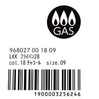 フッ素加工フライパン（28cm）チャコール 1セット（1個×6） LAKOLE/ラコレ