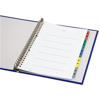 コクヨ ルーズリーフ関連商品(PP製カラー見出しシート) ノ-P988 1セット(1個×30)