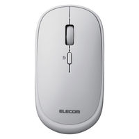 Bluetoothマウス 無線 ワイヤレス 4ボタン 薄型 モバイル ポーチ付 グレー M-TM10BBGY エレコム 1個（直送品）