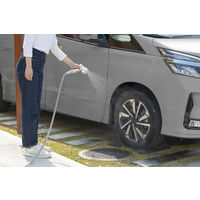 【散水用品】アイリスオーヤマ 伸縮ホースポータブルセット 15m ライトグレー SHP-15 1セット