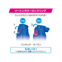 サーモス 真空断熱スポーツボトル 800ml ブルーピンク FJS-800F BLP1セット（3個）