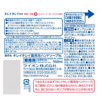 キレイキレイ　薬用泡ハンドソープ　フルーツミックスの香り　本体550mL　【泡ハンドソープ】　ライオン
