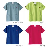 フォーク PANTONE(パントン) スクラブ（男女兼用） エメラルド M 7000SC 1枚