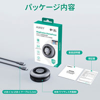 AUKEY ワイヤレス充電器 冷却機能搭載 スマホクーラー Qi2 15W グレー LC-G10-GY 1個