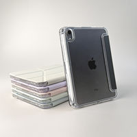 iPad mini (A17 Pro/第6世代) 縦横スタンド可能ケース オートスリープ機能 Apple Pencilホルダーつき グリーン（直送品）