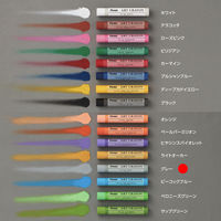ぺんてる クレヨン ART CRAYON アートクレヨン 単色 グレー PTACT133 1セット（1本×10）