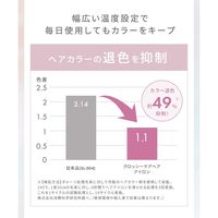 SALONIA（サロニア）グロッシーケア ストレートヘアアイロン ピンク 24mm  I-ne