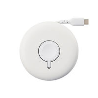 Apple Watch 充電器 ケーブル Type-C1.2m 巻取タイプ / 4 MPA-AWSTCQWH エレコム 1個（直送品）