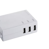 USB充電器 電源タップ コンセント×1 USB-A×3 60cm ホワイト MOT-U06-2134WH エレコム 1個（直送品）