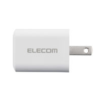 USB充電器 タイプC PD 20W USB-C×1 小型 軽量 ホワイト MPA-ACCP27WH エレコム 1パック(2個入)
