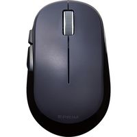 ワイヤレスマウス 無線 2.4GHz 5ボタン ブルーLED ブラック M-DY13DBBK エレコム 1個（直送品）