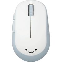 ワイヤレスマウス 無線 2.4GHz 5ボタン ブルーLED ホワイト M-DY13DBWH エレコム 1個
