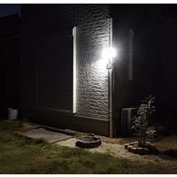 大進 人感 センサーライト ソーラー 屋外 LED 防雨 防犯 DLS-10T600 1セット（1台×2）（直送品）