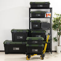 JEJアステージ　アクティブストッカー800AX（耐荷重80kg） ブラックグリーン　　1個