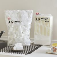 （限定）激落ちくん GIGA メラミンスポンジ 特大大容量 セルフカット 1パック（3個入）キッチン 洗剤不使用 レック オリジナル