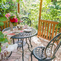 タカショー フロール ガーデンチェアー IGF-C04 1個