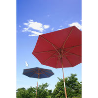 タカショー ウッドパラソル 2.7m ネイビーブルー PAS-27BL 1個