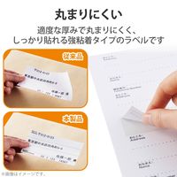 エレコム 宛名・表示ラベル/レターパック対応/お届け先ラベル/120枚/6面×20シート EDT-LPAD620 1袋（直送品）