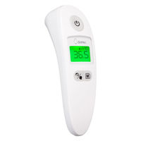 【非接触体温計】 ドリテック 非接触体温計 ホワイト TO-505WTAL 1台 オリジナル