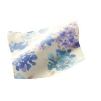 【再検品商品】住商モンブラン ローラアシュレイ ナースジャケット レディス 半袖 オフホワイト×アメリブルー 3L LW801-13　白衣（わけあり品）