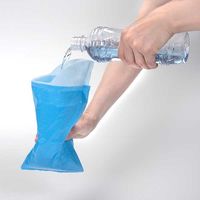 サンコー 携帯トイレ 渋滞 旅行 車内 介護 登山 男女兼用 袋付 緊急ミニトイレ 500cc 日本製 G-94　1袋(2個入)