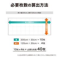 タカショー 敷くだけデッキ 人工木 WN 9枚組 JBG-JPW2/9S 1セット（直送品）