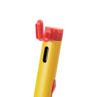 タッチペン 汎用 アクティブスタイラスペン USB-C充電 三角形 鉛筆型 イエロー P-TPACSTEN02YL エレコム 1個（直送品）