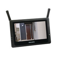 防犯カメラ 監視カメラ ワイヤレス フルHD 7インチタッチパネルモニターセット 最大4台増設可能 WSS7M2CL DXアンテナ 1個（直送品）