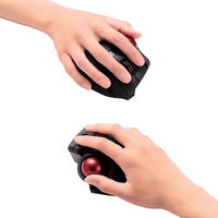 トラックボールマウス 有線/無線/Bluetooth併用 8ボタン 親指 EX-G PRO ブラック M-XPT1MRBK エレコム 1個（直送品）