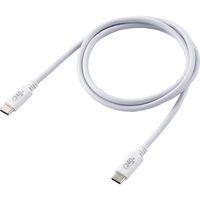 タイプCケーブル (USB-C to C) PD対応 240W USB2.0 1m 白 U2C-CCPE10NWH エレコム 1本（直送品）