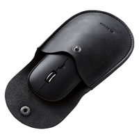 Bluetoothマウス 静音 無線 ワイヤレス 充電式 薄型 4ボタン ポーチ付 ブラック M-TM15BBBK エレコム 1個（直送品）