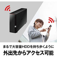 NAS（ネットワークハードディスク）2TB 1ドライブ リンクステーション HDD LS210D0201G 1台 バッファロー（直送品）