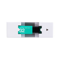 エレコム USBメモリ　USB3.2 Gen1 ノック式　32GB　グリーン MFーAPKU3032GGR 1個 オリジナル オリジナル（直送品）