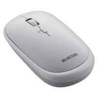 Bluetoothマウス 無線 ワイヤレス 4ボタン 薄型 モバイル ポーチ付 グレー M-TM10BBGY エレコム 1個（直送品）