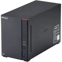 NAS（ネットワークハードディスク）16TB 2ドライブ リンクステーション HDD LS720D1602 1台 バッファロー（直送品）