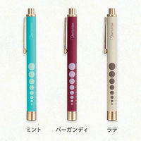 松吉医科器械 ラバー調ペンライトPG 25400403 MY-NS0316LT(ラテ) 1個（わけあり品）