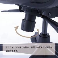 【車上渡し】Ergohuman EJ-ToBe2 KM-11 ブラック 400727 1脚（直送品）