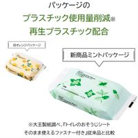 大王製紙 トイレのおそうじシート 12枚入 香りのお試しセット 1セット（ミント＋オレンジ各2個）【ファスナー付き】（寄付金付き） オリジナル