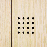 スマイル 木目調スチールロッカー 4連2段8人用 シリンダー錠 ライトブラウン/ホワイト 幅900×奥行515×高さ1790mm 1台（取寄品）