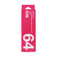 エレコム USBメモリ　USB3.2 Gen1 ノック式　64GB　ピンク MFーAPKU3064GPN 1個 オリジナル オリジナル（直送品）