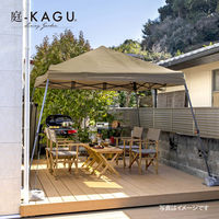 タカショー イージープッシュテント カーキ SHR-C01K 1個（直送品）