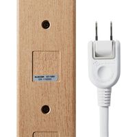 延長コード 電源タップ 2m 6個口 個別スイッチ 雷ガード ほこりシャッター オーク ECT-1320O エレコム 1個