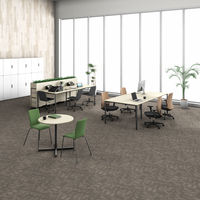 アスクル マルチワークロングテーブル　幅2400×奥行1150×高さ720mm　ホワイト/ホワイト 1台(2梱包)  オリジナル