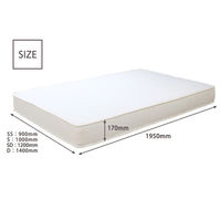 友澤木工フラップテーブル 照明 コンセント 仕切り付引出し付ベッド ダブル 圧縮ロール ポケット＆ボンネルコイルマットレス付Dクラシックホワイト 1台（直送品）