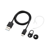 片耳用Bluetoothヘッドセット 音楽・通話両対応 約6時間連続再生 LBT-HS11BK エレコム（直送品）