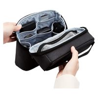 ガジェットポーチ ガジェットケース 小物入れ 収納 ポーチ バッグインバッグ ブラック BMA-GP18NBK エレコム 1個（直送品）