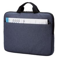 パソコンケース PCバッグ 14インチ ノートパソコン 小物・書類収納可能 ネイビー BM-IBHCH14NNV エレコム 1個（直送品）