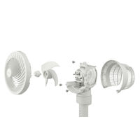 アイリスオーヤマ DCサーキュレーター扇風機E型 STFーDC15TECーW 1台