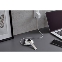 Apple Watch 充電器 ケーブル Type-C1.2m 巻取タイプ / 4 MPA-AWSTCQWH エレコム 1個（直送品）