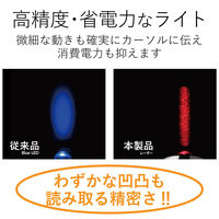 エレコム レーザーマウス／ＭーＬＳ１５ＤＬシリーズ／無線／５ボタン／ブラック M-LS15DLBK 1個